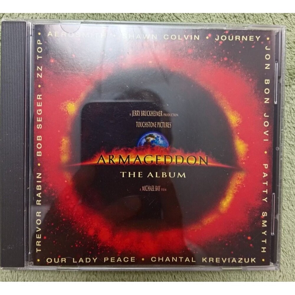 Armageddon Soundtrack CD 1998 Jerry Bruckheimer Touchstone
